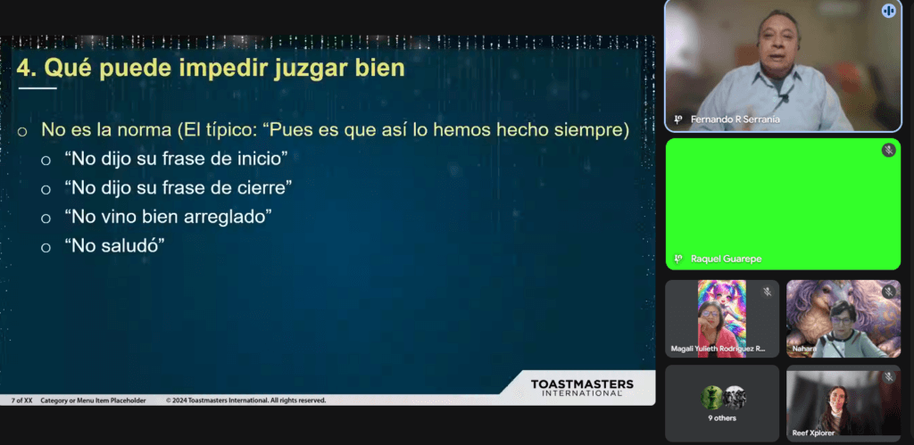 sesion berlin habla toastmasters